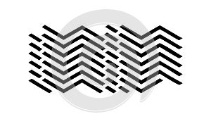 Abstract Chevron Zig-Zag Pattern, Dynamic Geometric Vector Design, vector design Generative AI