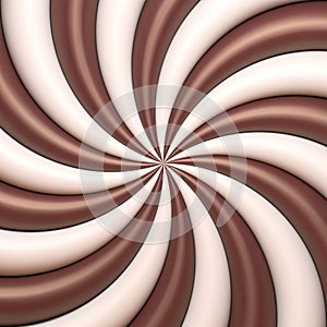 Abstract chocolate and cream background