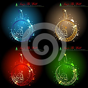 Abstract of Christmas Background.