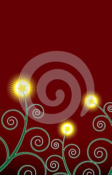 Abstract Christmas background