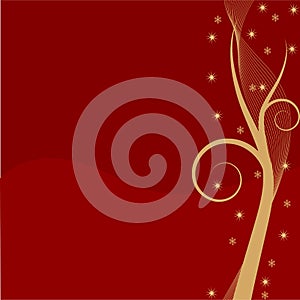 Abstract Christmas background