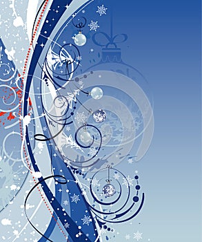 Abstract christmas background