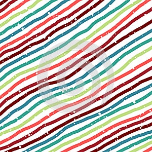 Abstract christmas background brush oblique lines with snow fall