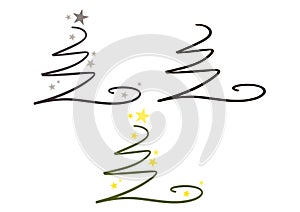 Abstract Christmas Tree