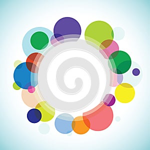 Abstract circle background