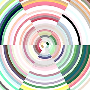 Abstract circle in pastel soft hues, background