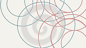 Abstract circle wave pattern, dynamic background texture vector design Generative AI