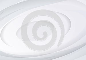 Abstract Circle White and Gray Vector Backgrounds