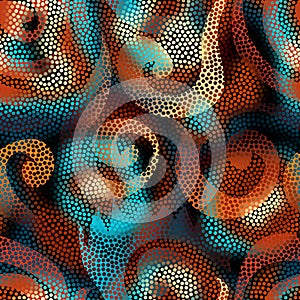 Abstract circles background