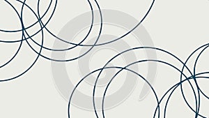 Abstract circles background, geometric pattern and modern texture vector design Generative AI