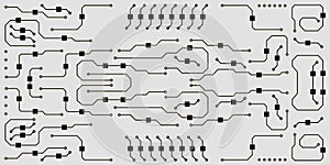 Abstract circuit board background