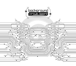 Astratto scheda a circuito stampato struttura 