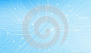 Abstract circuit board pattern with line traces