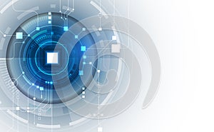 Abstract circuit networking blockchain concept background. vector illustration eps10