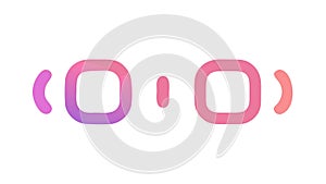 Abstract Circular Audio Waveform Icon Design, vector design Generative AI