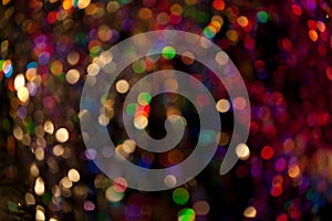 Abstract circular bokeh