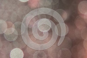 Abstract circular bokeh of lights background