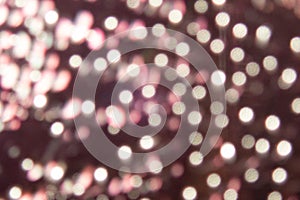 Abstract circular bokeh of lights background