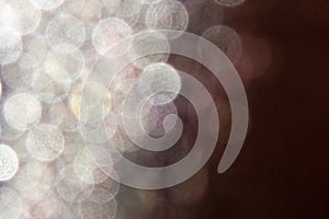 Abstract circular bokeh of lights background