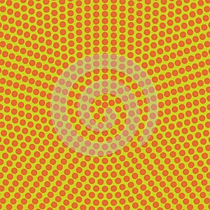 Abstract circular dot pattern background design