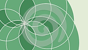Abstract Circular Geometric Pattern, Intersecting Lines Design, vector design Generative AI