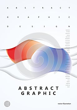Abstract circular graphic design,can be used in poster design