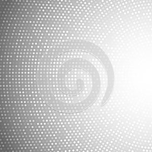 Abstract Circular Light Gray Background.