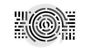 Abstract Circular Maze Pattern, Complex Labyrinth Design, vector design Generative AI
