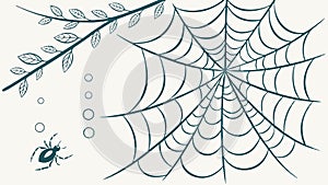 Abstract circular overlapping lines pattern artistic design, vector design Generative AI