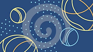 Abstract Circular Pattern with Dotted Texture Vector, vector design Generative AI