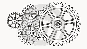 Abstract circular pattern, dynamic concentric rings and optical design, vector design Generative AI