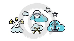 Abstract Circular Pattern, Modern Geometry, vector design Generative AI