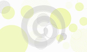 Abstract Circular Vector SImple Geometric Minimalistic Background.