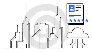 Digital Smart City Infrastructure with Cloud Computing and User Data Profile Concept