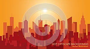 Hot city towers