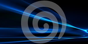 Abstract clean blue burst light lines modern background