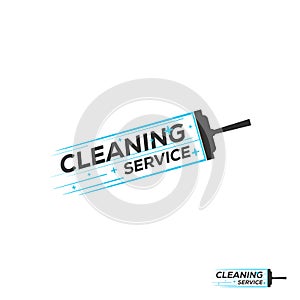 Abstract Cleaning Logo Template. Vector Illustrator Eps.10