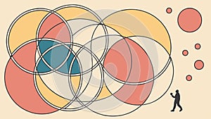 Abstract Clockwork Mechanism Pattern Vector, vector design Generative AI