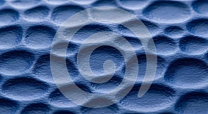 Deep Blue Abstract Bumpy Texture Background