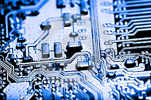 Abstract,close up of Mainboard Electronic background.