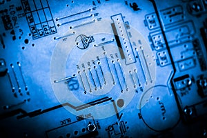 Abstract,close up of Mainboard Electronic computer background. logic board,cpu motherboard,Main board,system board,mobo