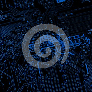 Abstract,close up of Mainboard Electronic computer background. logic board,cpu motherboard,Main board,system board,mobo photo