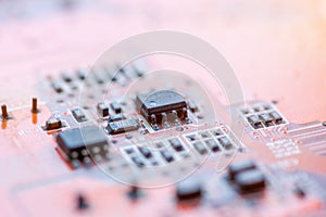 Abstract,close up of Mainboard Electronic computer background. cloud storage cloud ,storage