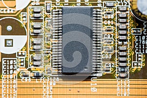 Abstract,close up of Mainboard Electronic computer background. cloud storage cloud ,storage