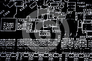 Abstract,close up of Mainboard Electronic computer background. logic board,cpu motherboard,Main board,system board,mobo photo