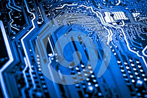 Abstract,close up of Mainboard Electronic computer background. logic board,cpu motherboard,Main board,system board,mobo photo