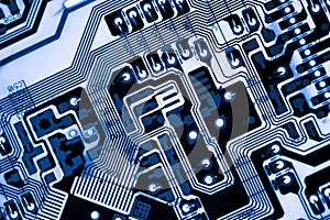 Abstract,close up of Mainboard Electronic computer background. logic board,cpu motherboard,Main board,system board,mobo photo
