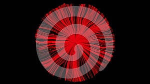 Abstract Cloth Fabrics Background.red Circular thread loop.