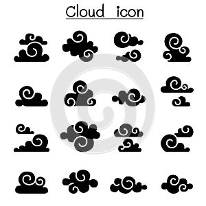 Abstract Cloud , Chinese Cloud , Curl cloud ,Decoration cloud, c