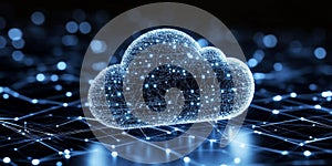 Abstract Cloud Computing, Big Data Streaming, Visualization Of Network Connections And Data Flow